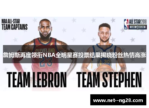 詹姆斯再度领衔NBA全明星赛投票结果揭晓粉丝热情高涨